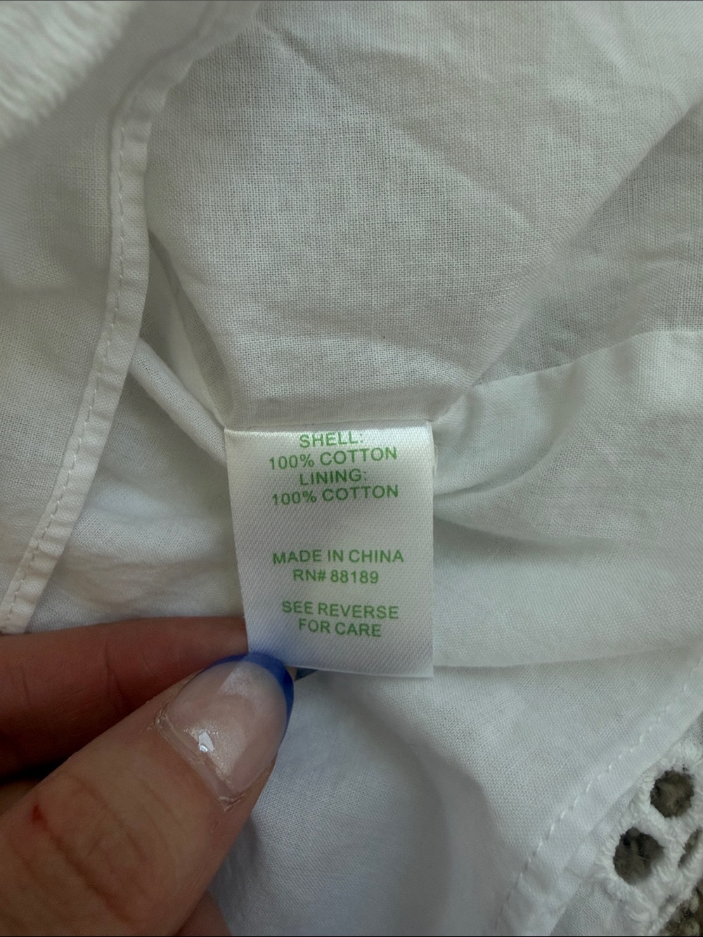 Lilly Pulitzer Shelli Eyelet Dress - Picture 8 of 8